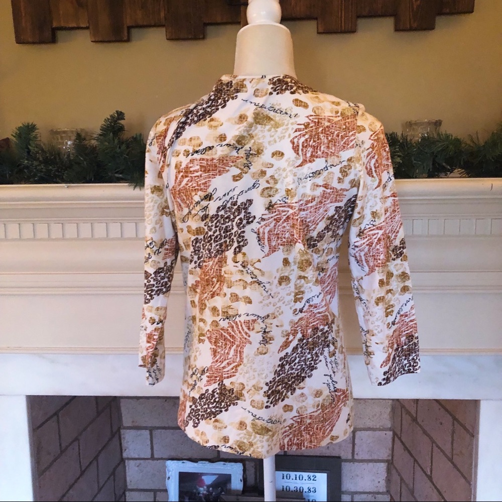 | Ruby Rd | 3/4 Sleeve Top - Picture 3 of 5